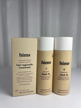 Thick Fix Shampoo & Conditioner Set in Cream